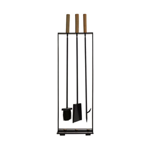 Arteriors - 2112 - Fireplace Tool Set - Landt - Blackened Iron