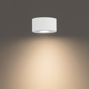 W.A.C. Lighting - FM-W45205-30-WT - LED Outdoor Flush Mount - Peek - White