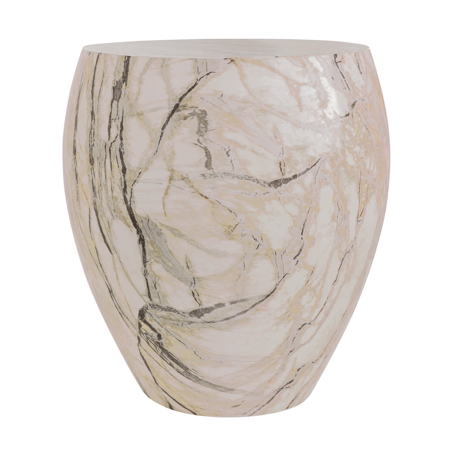 Arteriors - 5117 - Side Table - Kenmore - Mojave Faux Marble