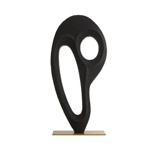 Arteriors - 9122 - Sculpture - Kenly - Charcoal