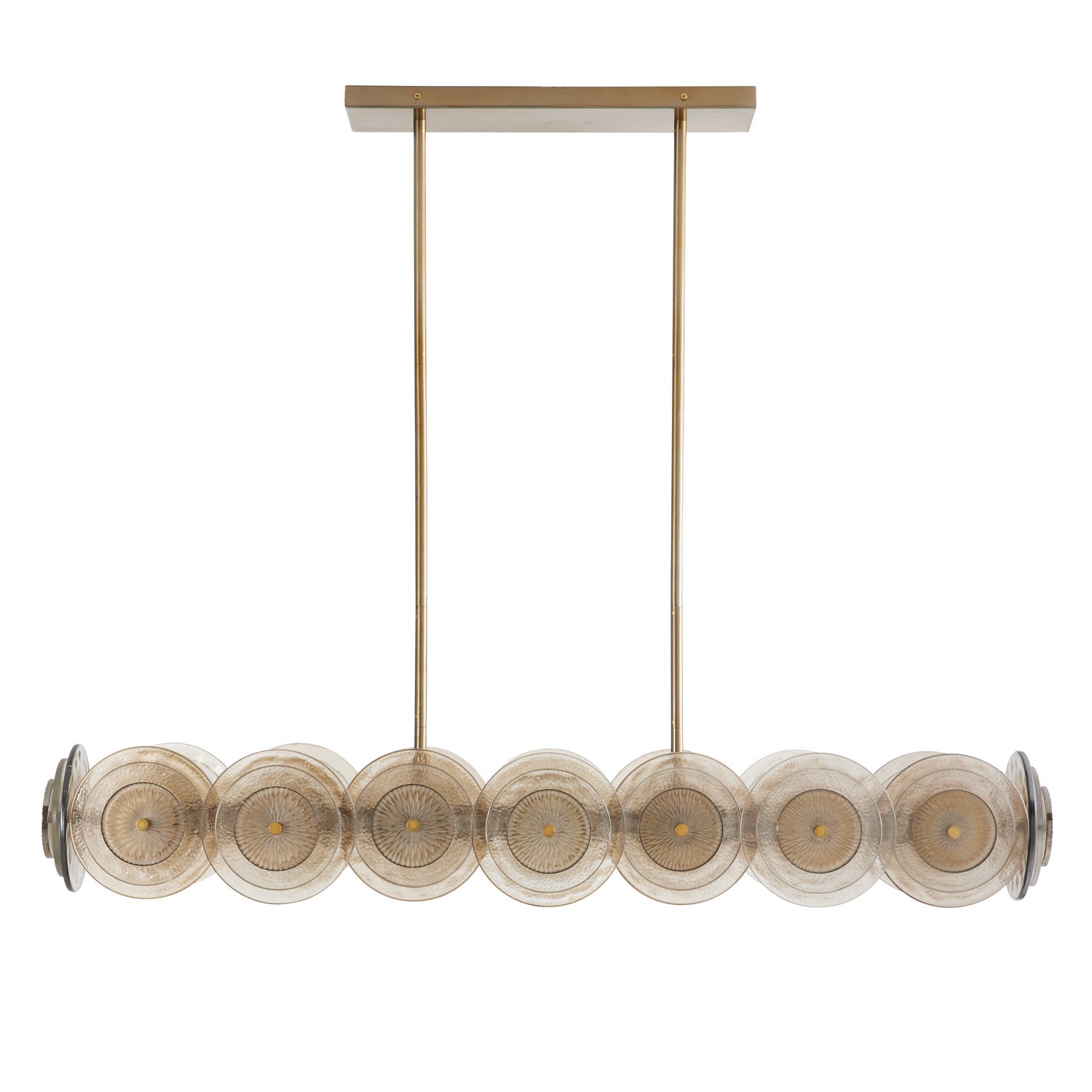 Arteriors - 82012 - 12 Light Chandelier - Kinlee - Antique Brass