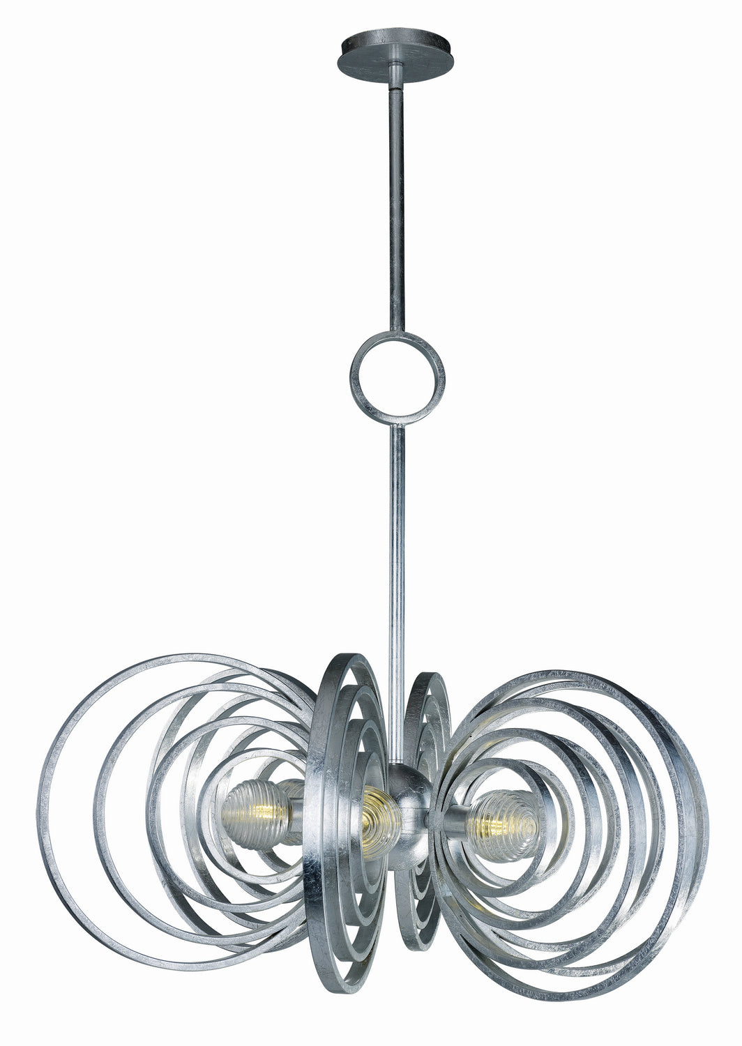 Studio M - SM23636CRSL - LED Pendant - Frequency - Silver Leaf