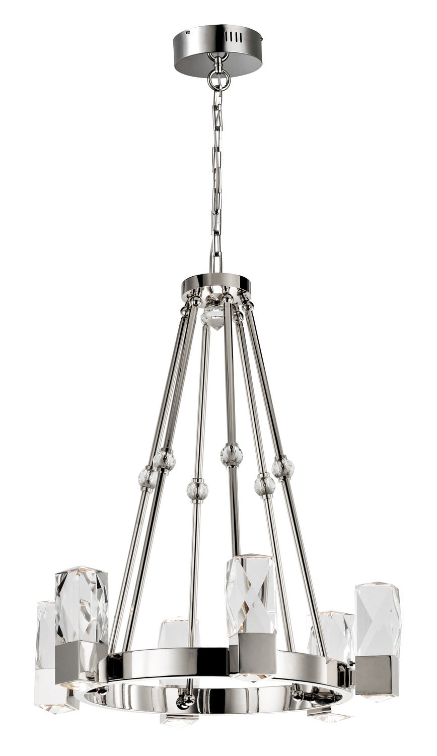 Studio M - SM23645BCPN - LED Chandelier - Empire - Polished Nickel