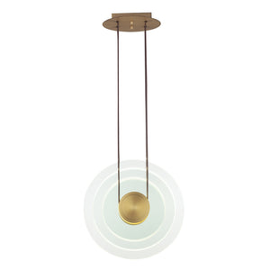 Studio M - SM24401CLNAB - LED Pendant - Stratum - Natural Aged Brass