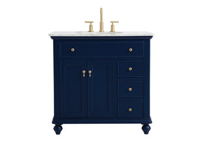 Elegant Lighting - VF12336BL - Vanity Sink Set - Otto - Blue