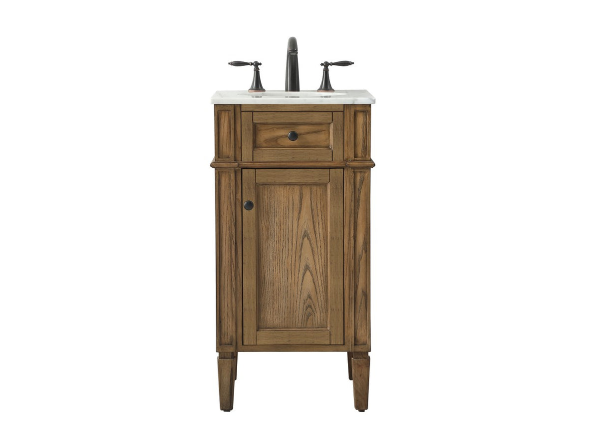 Elegant Lighting - VF12518DW - Single Bathroom Vanity - Park Avenue - driftwood