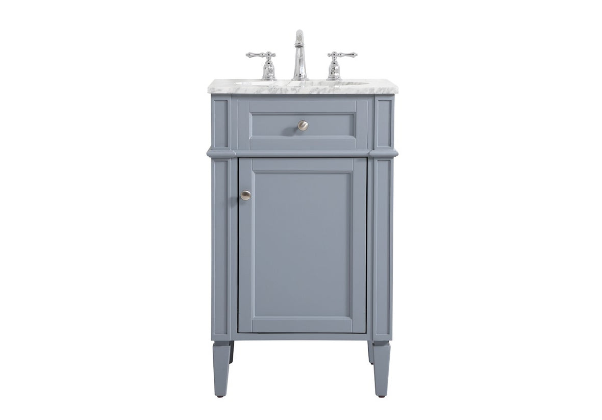 Elegant Lighting - VF12521GR - Single Bathroom Vanity - Park Avenue - grey