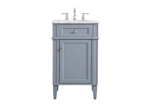 Elegant Lighting - VF12521GR - Single Bathroom Vanity - Park Avenue - Grey