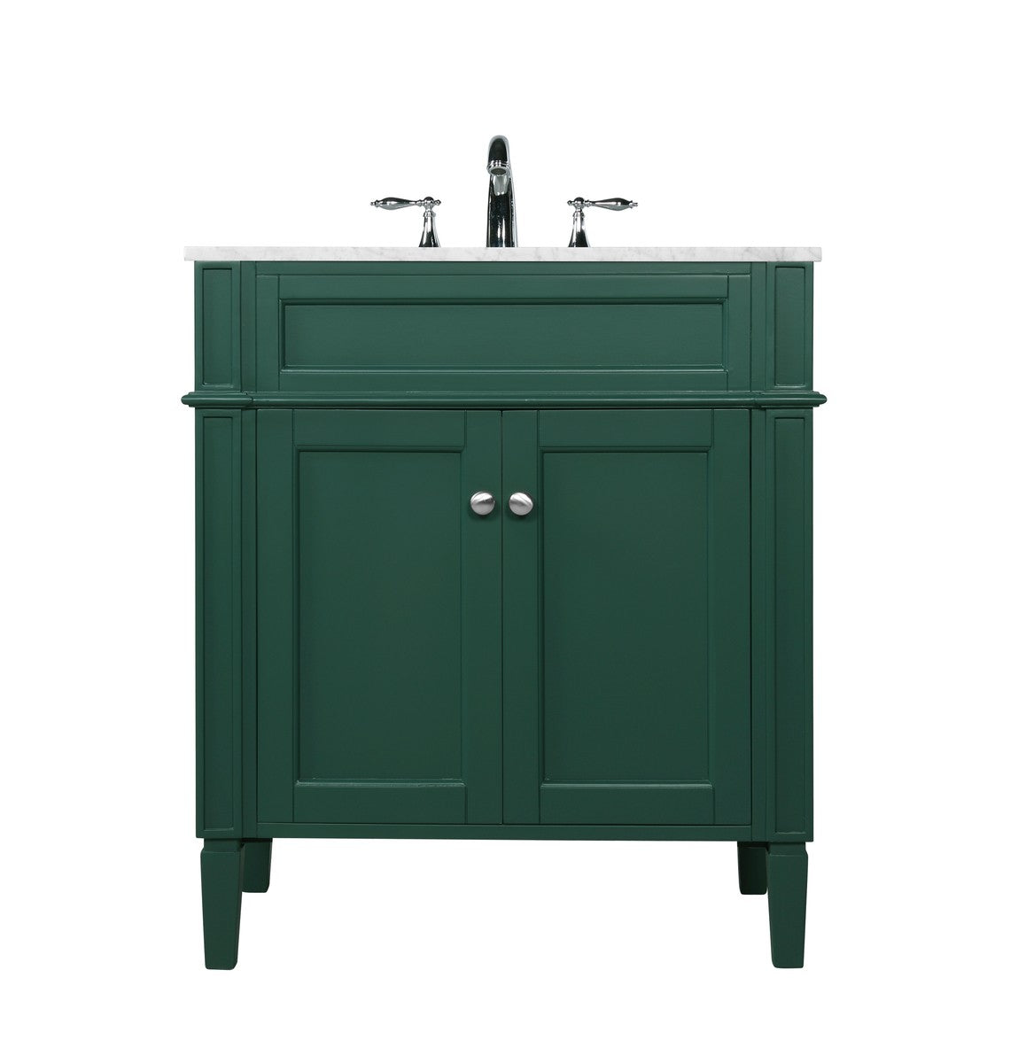 Elegant Lighting - VF12530GN - Single Bathroom Vanity - Park Avenue - Green