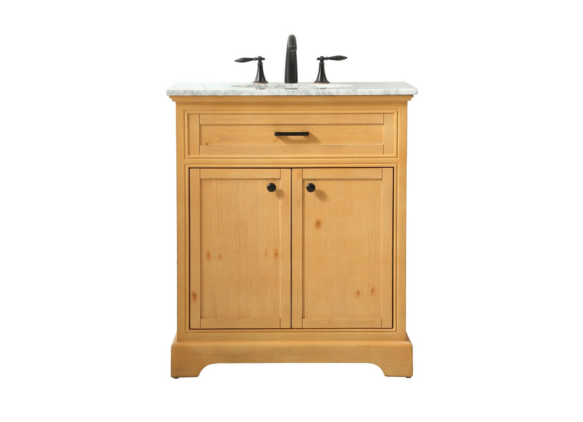 Elegant Lighting - VF15030NW - Single Bathroom Vanity - Americana - Natural Wood