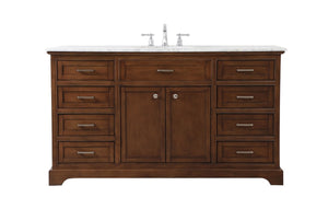 Elegant Lighting - VF15060TK - Single Bathroom Vanity - Americana - Teak