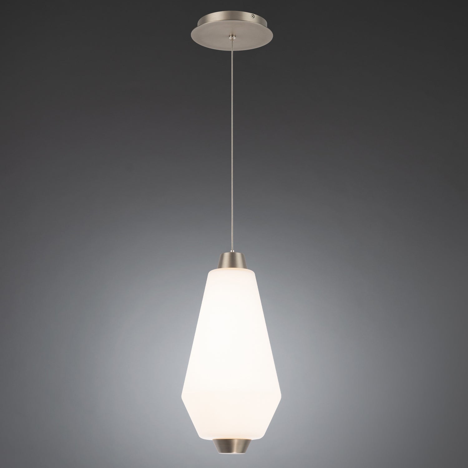 W.A.C. Lighting - PD-39214-BN - LED Mini Pendant - Amelia - Brushed Nickel