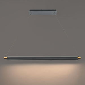 W.A.C. Lighting - PD-65244-BK/AB - LED Pendant - Pavilion - Black/Aged Brass
