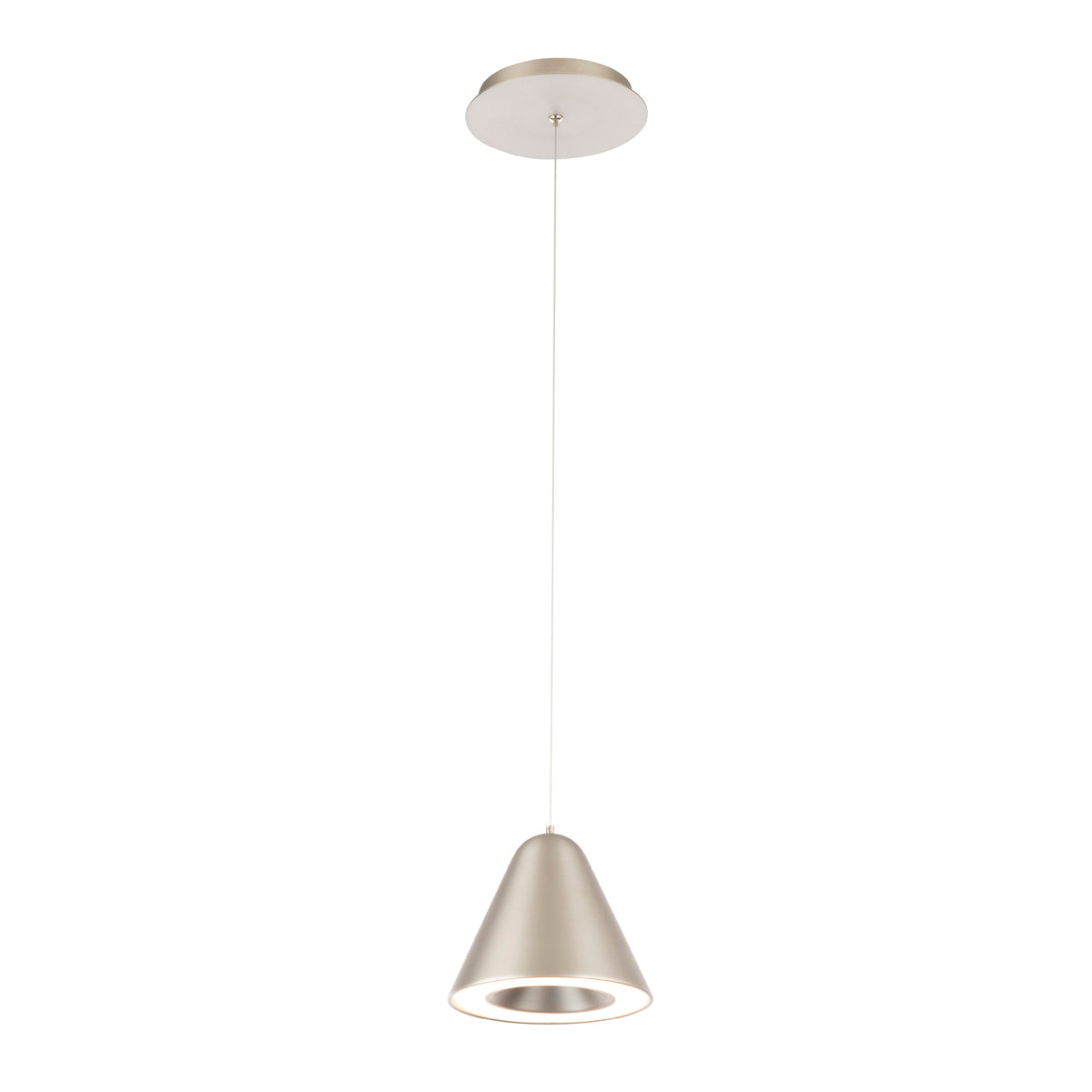 W.A.C. Lighting - PD-72006-T24-SN - LED Pendant - Kone - Satin Nickel