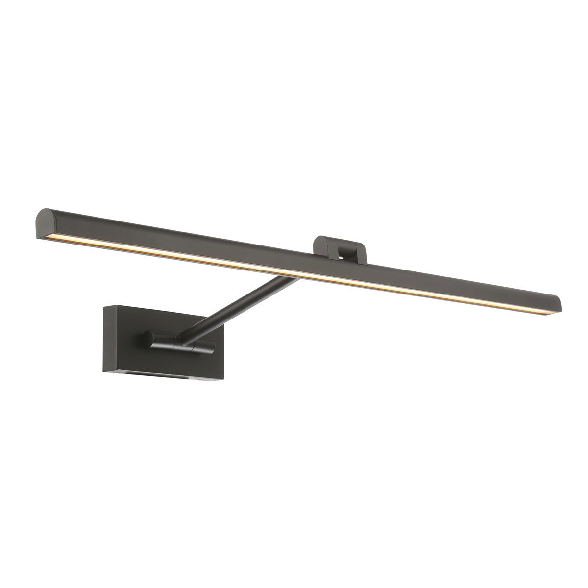 W.A.C. Lighting - PL-11025-BK - LED Swing Arm Wall Lamp - Reed - Black