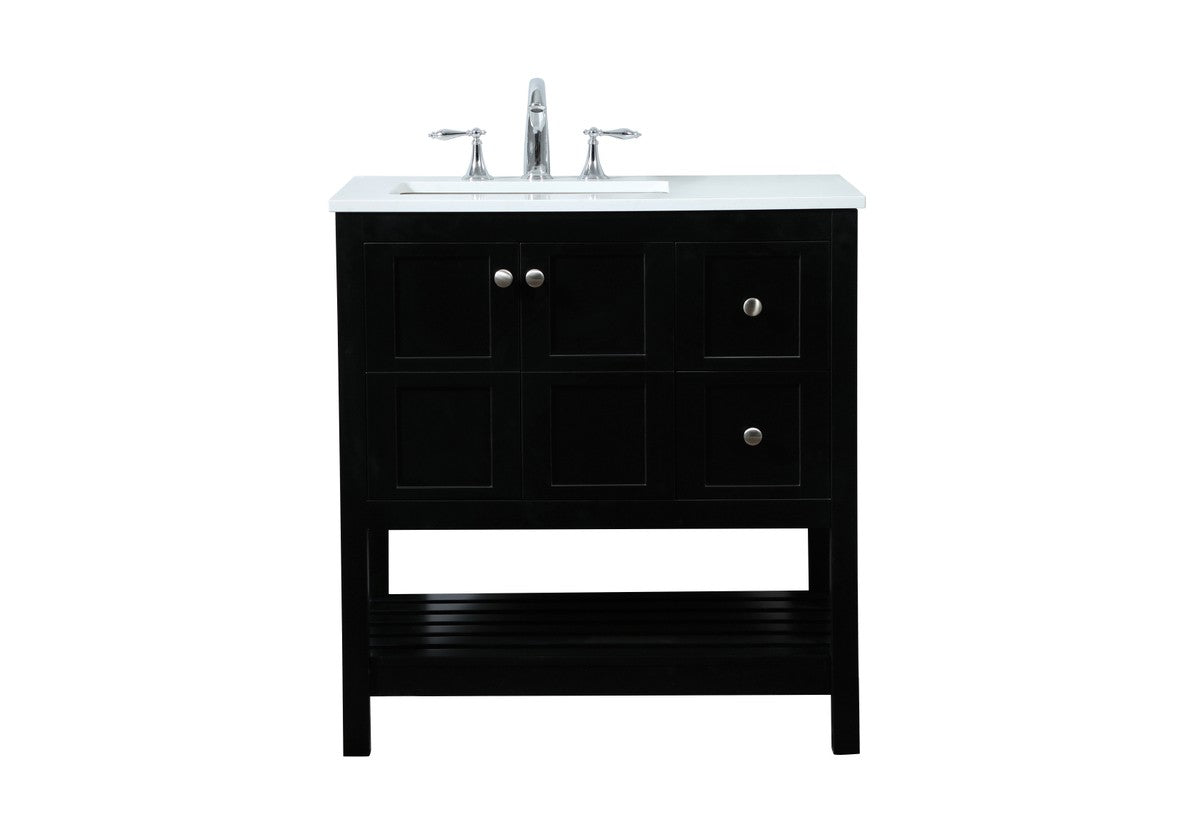 Elegant Lighting - VF16432BK - Vanity Sink Set - Theo - black