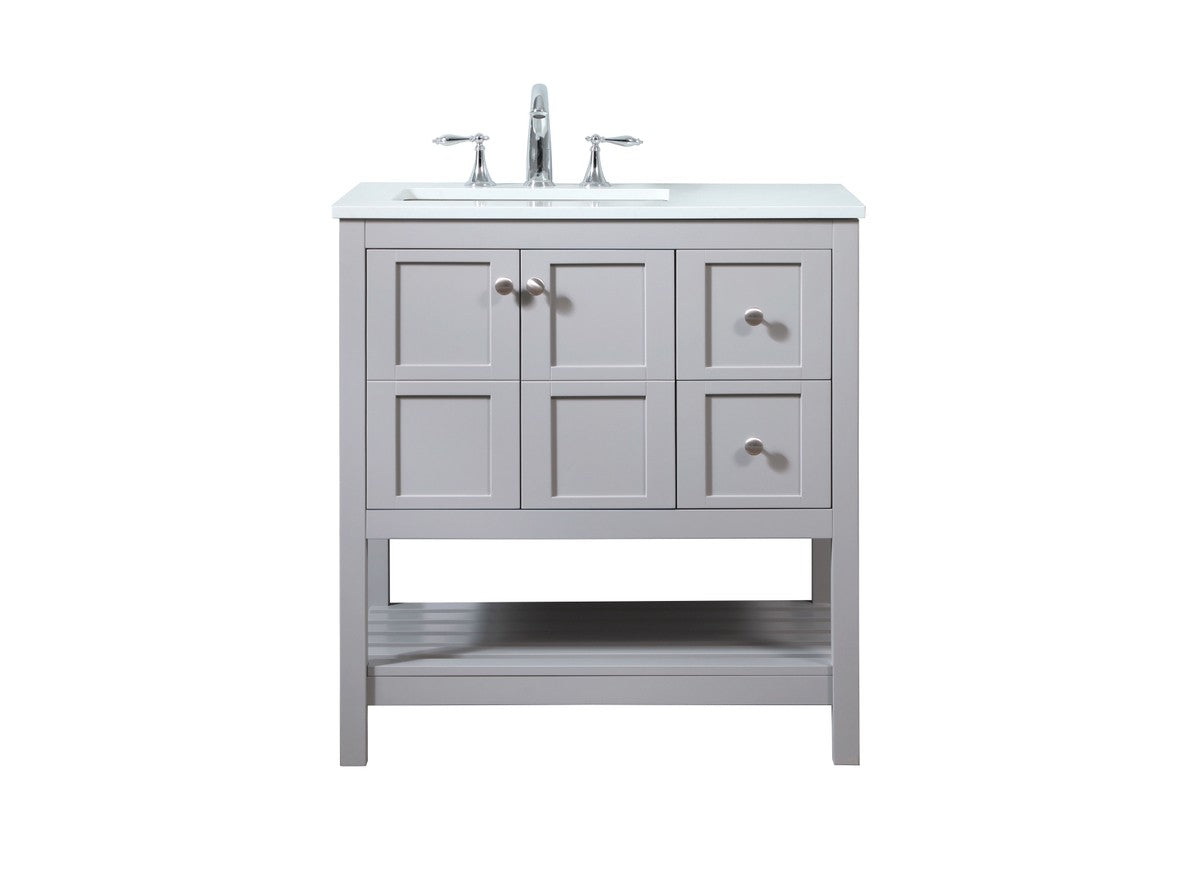 Elegant Lighting - VF16432GR - Vanity Sink Set - Theo - grey