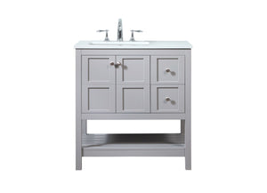 Elegant Lighting - VF16432GR - Vanity Sink Set - Theo - Grey