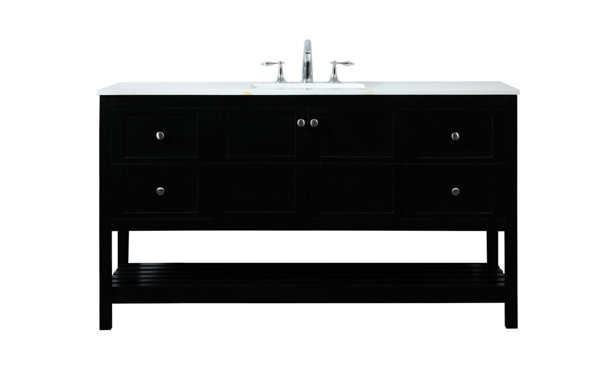 Elegant Lighting - VF16460BK - Vanity Sink Set - Theo - black