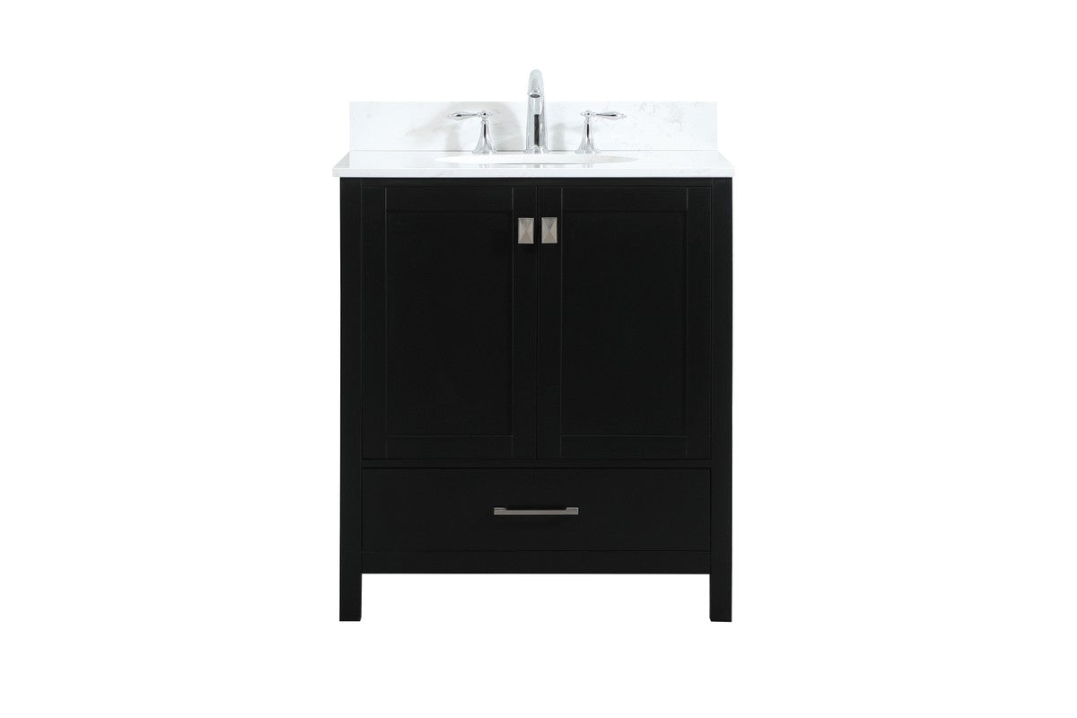 Elegant Lighting - VF18830BK-BS - Vanity Sink Set - Irene - black