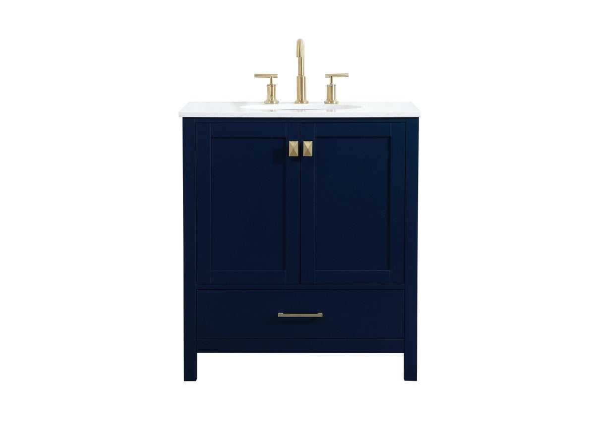 Elegant Lighting - VF18830BL - Vanity Sink Set - Irene - blue