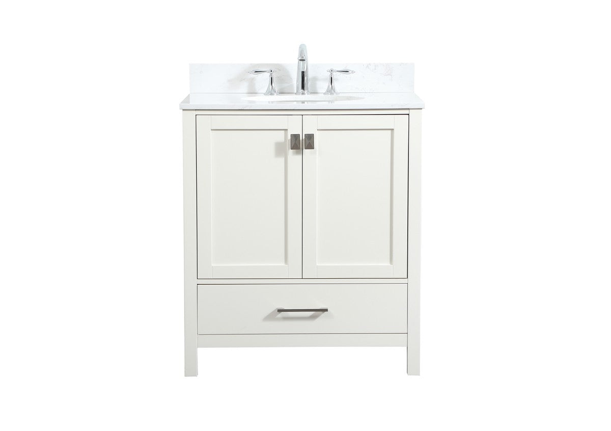 Elegant Lighting - VF18830WH-BS - Vanity Sink Set - Irene - white