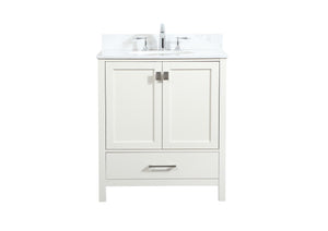 Elegant Lighting - VF18830WH-BS - Vanity Sink Set - Irene - White