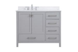 Elegant Lighting - VF18842GR-BS - Bathroom Vanity Set - Irene - Gray