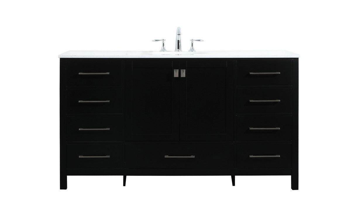 Elegant Lighting - VF18860BK - Vanity Sink Set - Irene - black
