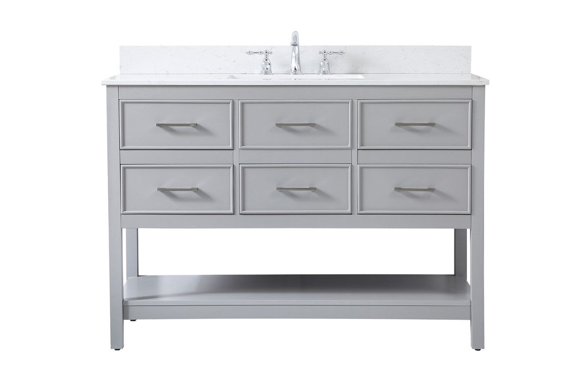 Elegant Lighting - VF19048GR-BS - Vanity Sink Set - Sinclaire - Gray