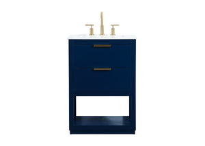 Elegant Lighting - VF19224BL - Vanity Sink Set - Larkin - Blue