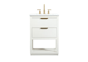 Elegant Lighting - VF19224WH - Vanity Sink Set - Larkin - White