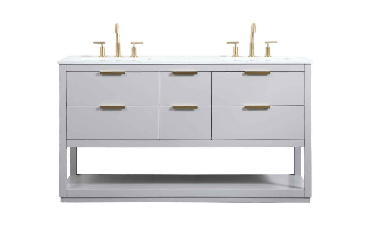 Elegant Lighting - VF19260DGR - Vanity Sink Set - Larkin - Grey