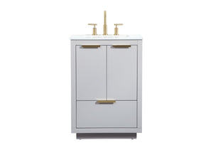 Elegant Lighting - VF19424GR - Vanity Sink Set - Blake - Grey