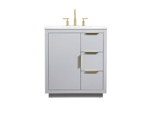 Elegant Lighting - VF19430GR - Vanity Sink Set - Blake - Grey