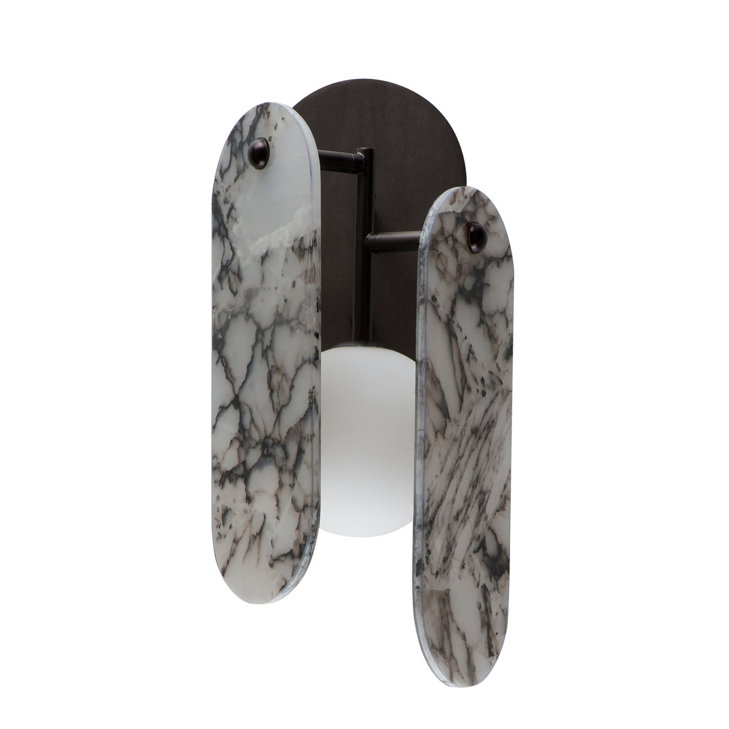 Studio M - SM24810ARYBBZ - LED Wall Sconce - Megalith - Stone - Brushed Bronze