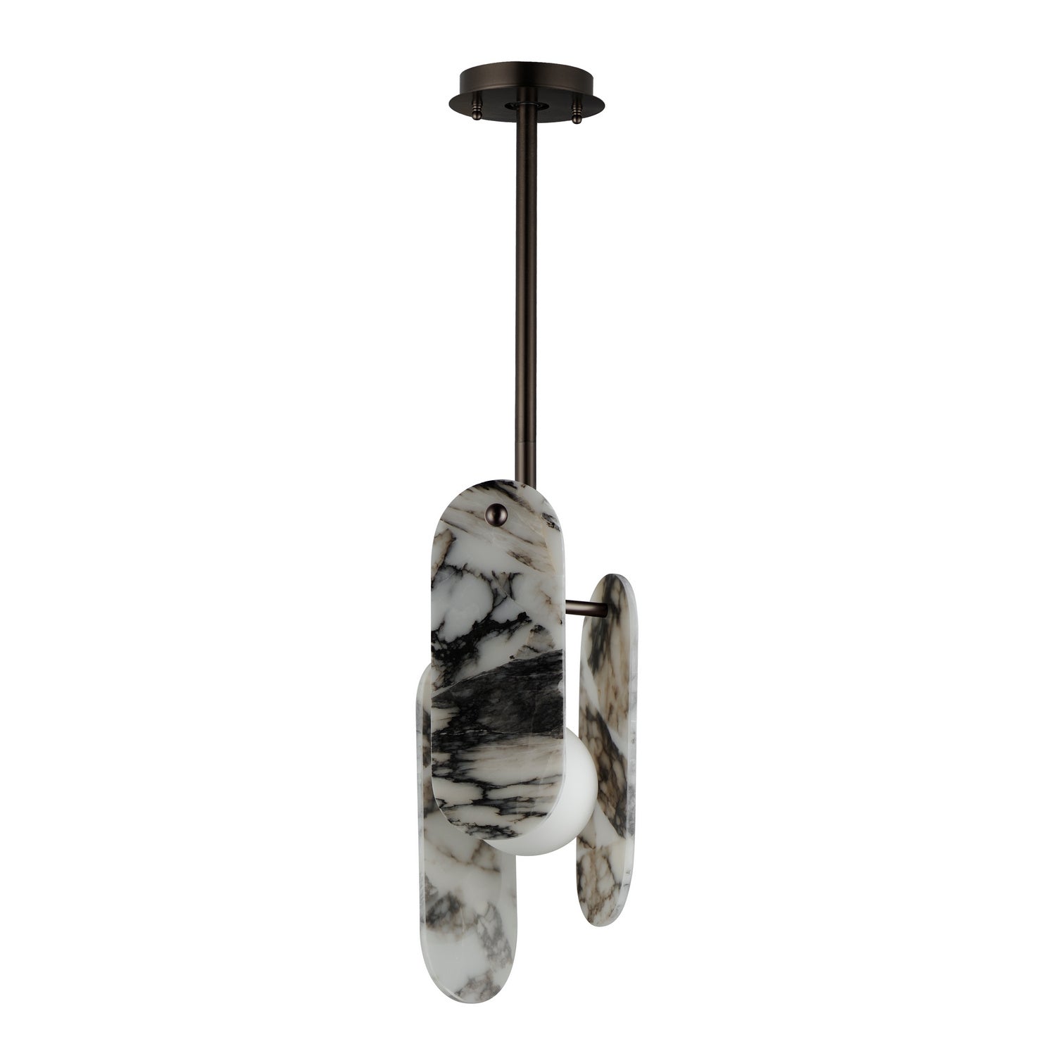 Studio M - SM24811ARYBBZ - LED Pendant - Megalith - Stone - Brushed Bronze