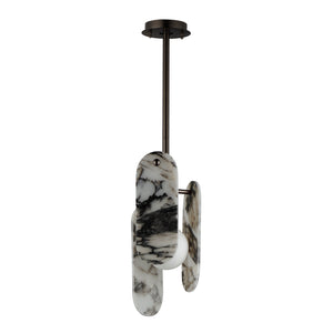 Studio M - SM24811ARYBBZ - LED Pendant - Megalith - Stone - Brushed Bronze