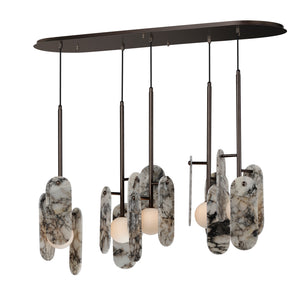Studio M - SM24815ARYBBZ - LED Pendant - Megalith - Stone - Brushed Bronze