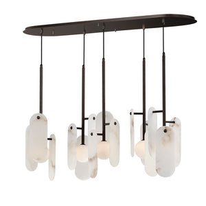 Studio M - SM24815WABBZ - LED Pendant - Megalith - Stone - Brushed Bronze