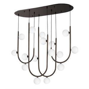 Studio M - SM24916BBZ - LED Pendant - Contour - Brushed Bronze