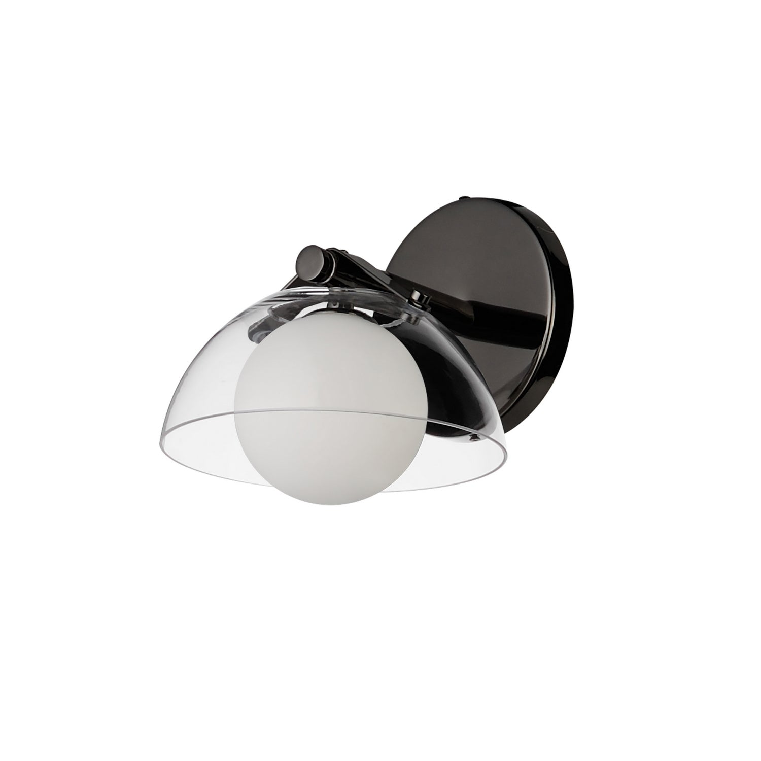 Studio M - SM31001CLBC - LED Wall Sconce - Domain - Black Chrome