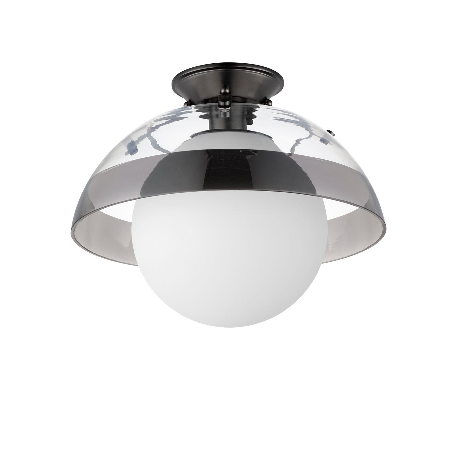 Studio M - SM31009MSCLGM - LED Semi Flush Mount - Domain - Gunmetal