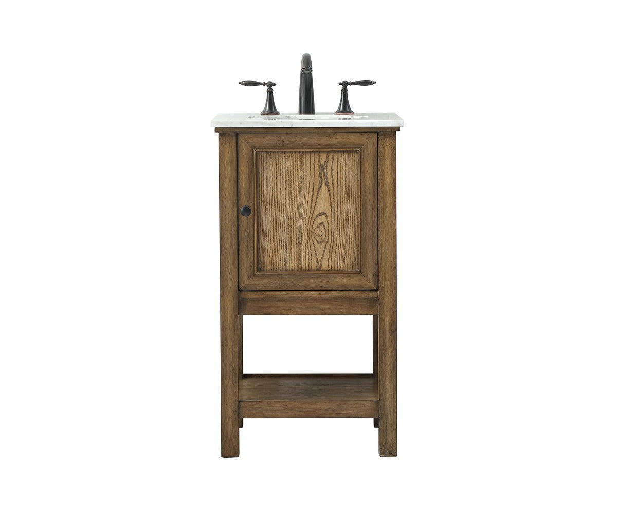 Elegant Lighting - VF27019DW - Single Bathroom Vanity - Metropolis - Driftwood