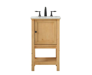 Elegant Lighting - VF27019NW - Single Bathroom Vanity - Metropolis - Natural Wood