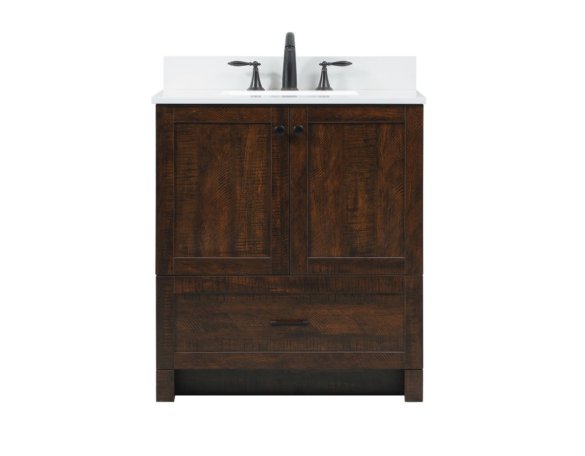 Elegant Lighting - VF2830EX-BS - Single Bathroom Vanity - Soma - Expresso