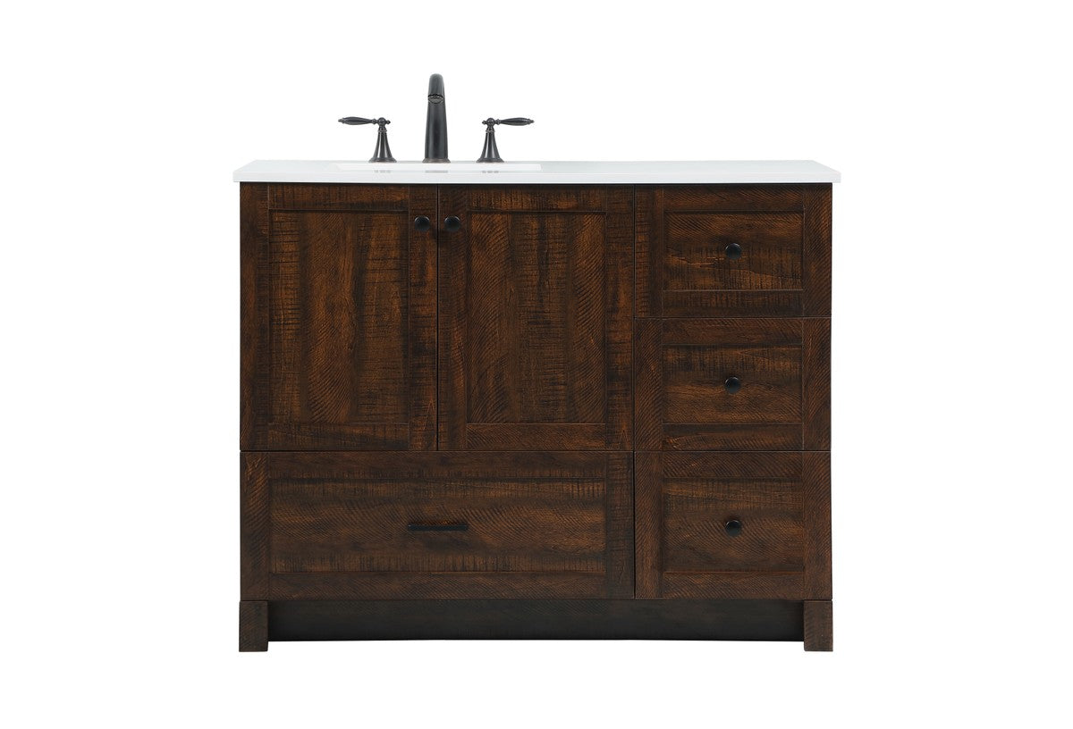 Elegant Lighting - VF2842EX - Single Bathroom Vanity - Soma - Expresso