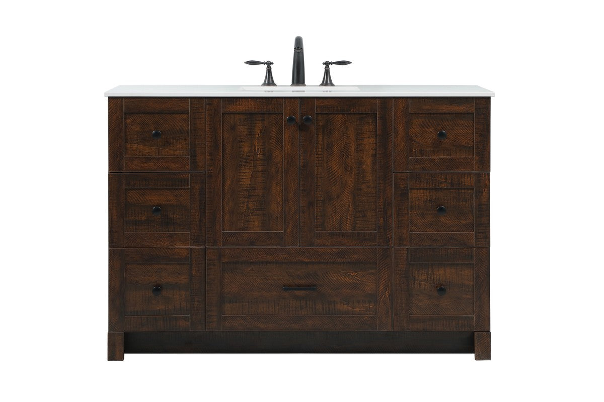 Elegant Lighting - VF2848EX - Single Bathroom Vanity - Soma - Expresso