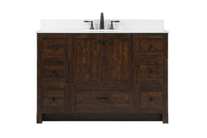 Elegant Lighting - VF2848EX-BS - Single Bathroom Vanity - Soma - Expresso