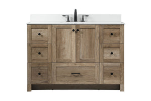 Elegant Lighting - VF2848NT-BS - Single Bathroom Vanity - Soma - Natural Oak